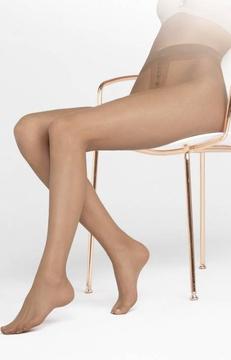 Rajstopy Holly 8 den golden/odc.beżowego