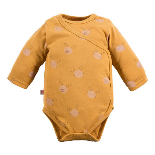 Animals Body rozpinane z długim rękawem Eevi - miodowe