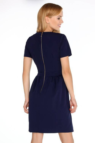 Marelna Sukienka z krótkim rękawem Merribel - navy blue
