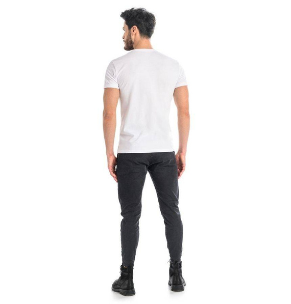 1502 Luca T-Shirt Męski Bawełniany Teyli - biały