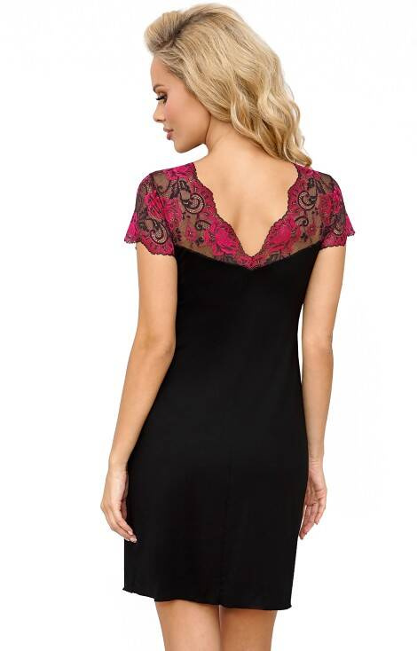 Candy koszulka nocna Donna - czarna