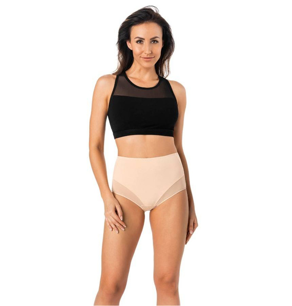 1123-3 Filly 3-Pak Figi z wysokim stanem Teyli -  biały/czarny/beżowy