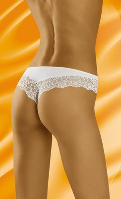 Sirtaka stringi damskie Wol-Bar - białe