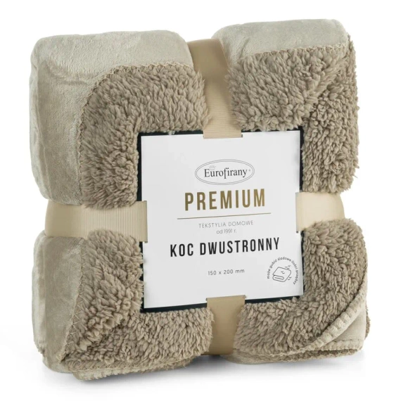 Tedy Koc dwustronny narzuta Eurofirany beżowy