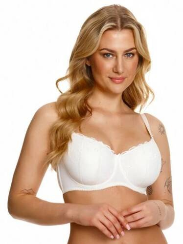 152 Biustonosz big usztywniany Lupoline- ecru