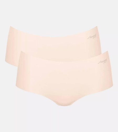 Zero Microfibre 2.0 Short 2P Figi Damskie 2-pak Sloggi - angora