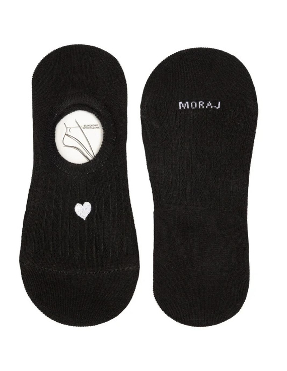 CDB200-141 Baleriny Moraj Damskie – Wygodne Baleriny z Silikonem na Pięcie i Płaskimi Szwami