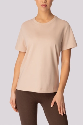 Regular Base Koszulka damska Mona beżowy 