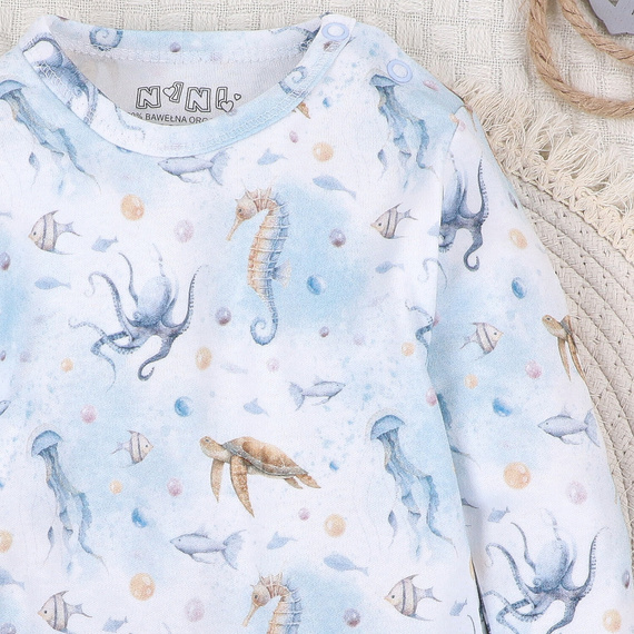 ABN-5445 Sea Of Joy Body z bawełny organicznej Nini – bawełna organiczna, długi rękaw