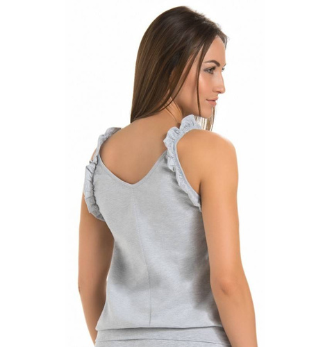 2709-1 Sleepy Top koszulka damska Teyli - szara