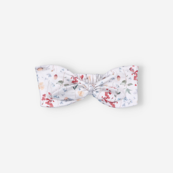 Łąka opaska dla dziewczynki z bawełny organicznej Nini 