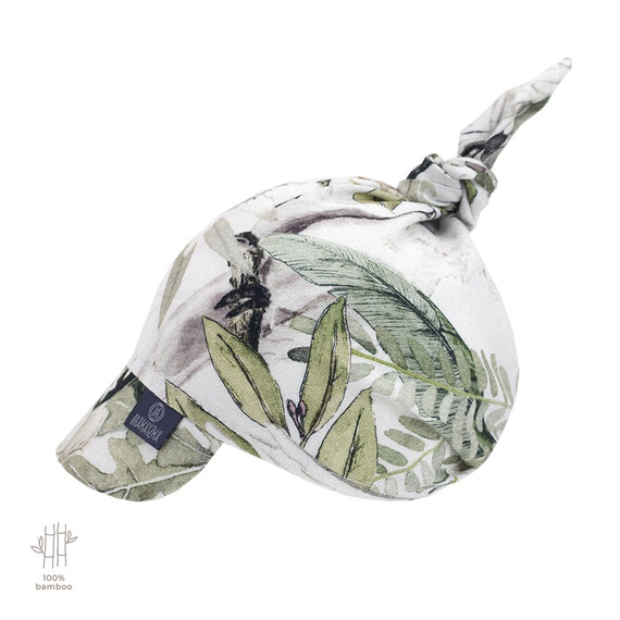 Chustka z daszkiem na gumce 100% Bamboo Fairies - Makaszka