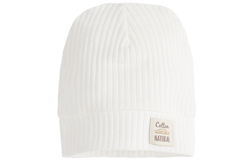 4234E "Natural Harmony" Czapeczka niemowlęca Makoma ecru