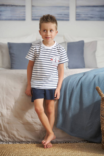 5352 Piżama dziecięca Unisex Doctor Nap - marine