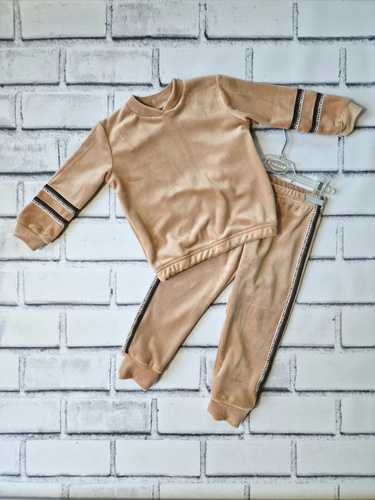 Nice dres dziewczęcy Bambarillo toffi