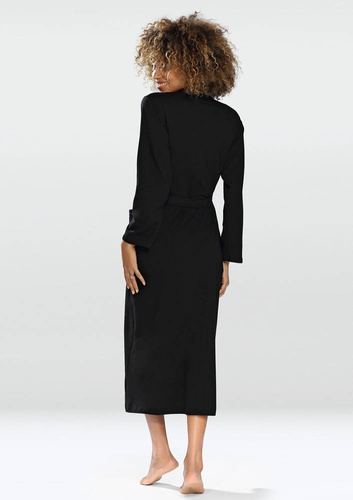 Melissa Podomka Szlafrok Damski Dkaren - czarny