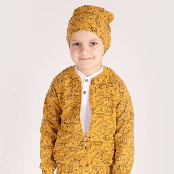 200060 Tirex Czapeczka dziecięca Nicol - musztardowy