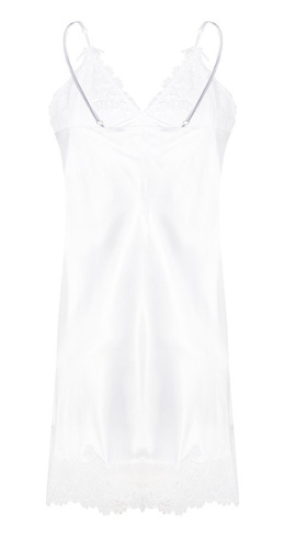 Karmen Halka satynowa koszulka damska DKaren - jasny ecru