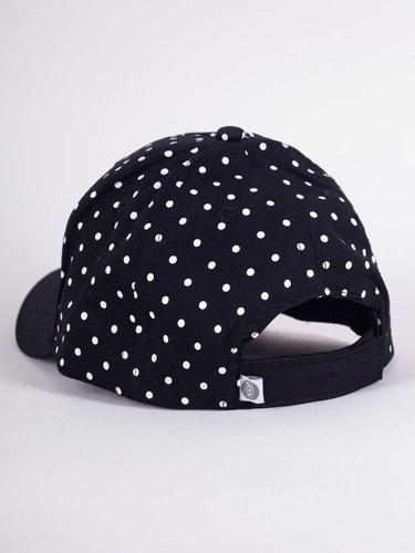 CZD-0657 Czapka damska/młodzieżowa YO! czarny