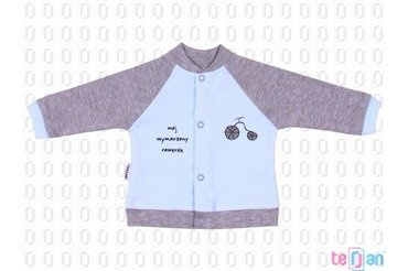 Kaftanik  "BIKE" niebieski Terjan