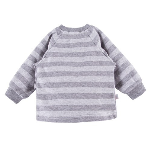 Ancymon Bluzka niemowlęca 2-pak Eevi - szary/zielony