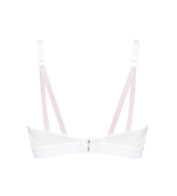 Biustonosz sportowy bez fiszbin Triaction free motion - white