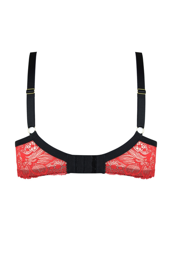 19229 Julia biustonosz miękki soft Mediolano red