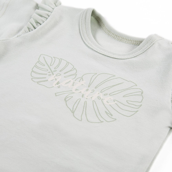 Nature Body z nadrukiem Ewa Klucze - zielony