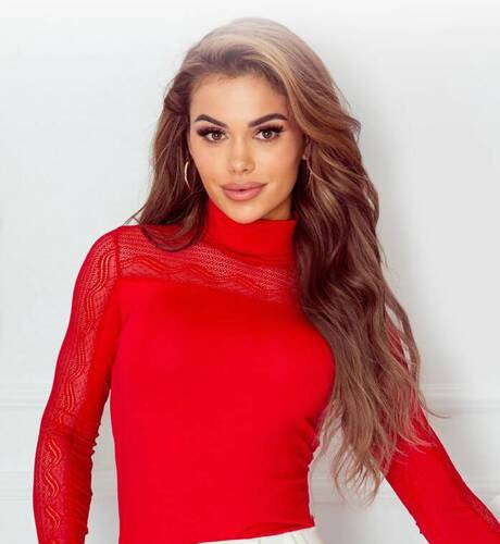 Lorella Bluzka damska Eldar - czerwony