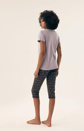 42658 Naturaleza Piżama Damska Henderson - lavender