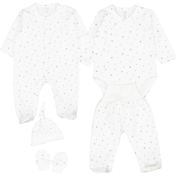 Małe gwiazdeczki komplet wyprawkowy 5 częściowy Martex