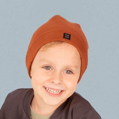 Olivier Czapka dziecięca Pinokio - brązowy