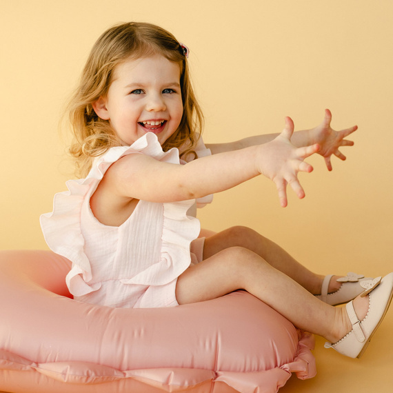 Meadow Rampers muślinowy Eevi - różowy