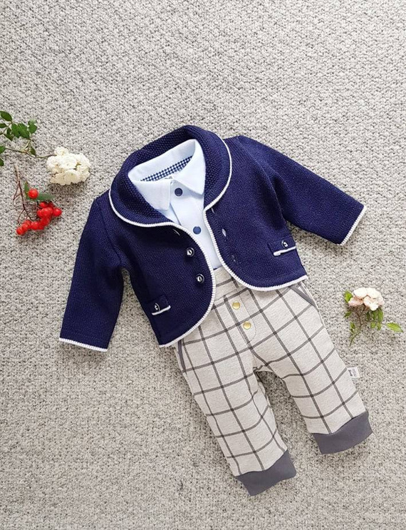 MARG/2 Little Gentleman marynarka sweterkowa Marija - granat