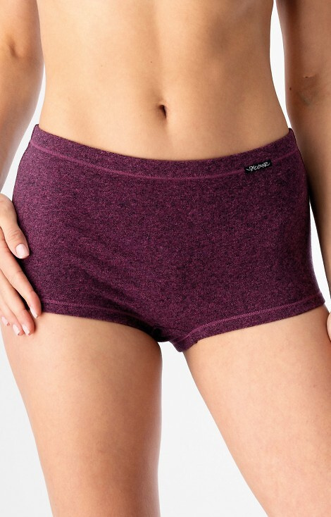 LXC 729 Szorty damskie Hot Touch Key fuksja – ciepłe, bawełniane, komfortowe