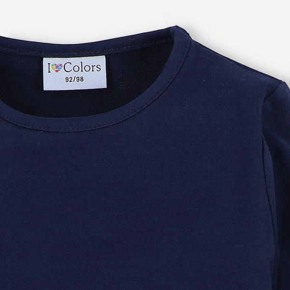 ILC-0017/GRA Bluza dresowa I love Colors - granatowy