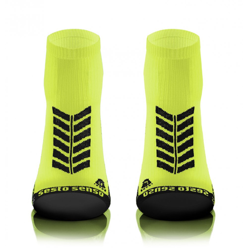 Sport Socks Skarpety sportowe Sesto Senso żółty-czarny 