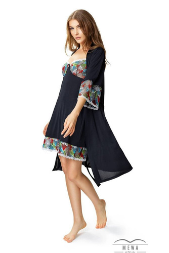 86401 Hawaii koszula nocna damska Visti czarny