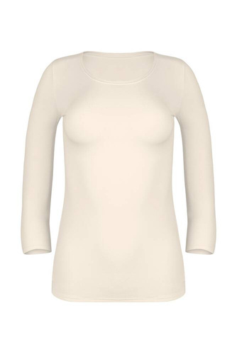 Manati rękaw 3/4 Bluzka damska Babell - waniliowa