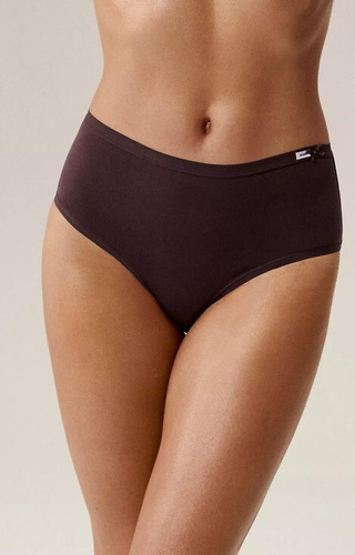 3CLP-004 Atlantic fioletowy- różowy-brązowy– figi damskie Classic 3-pak bawełniane