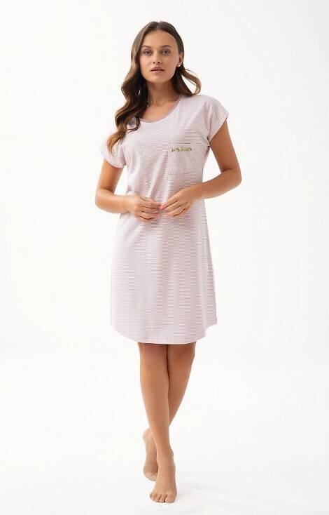 203 Koszula Nocna Luna - beżowa