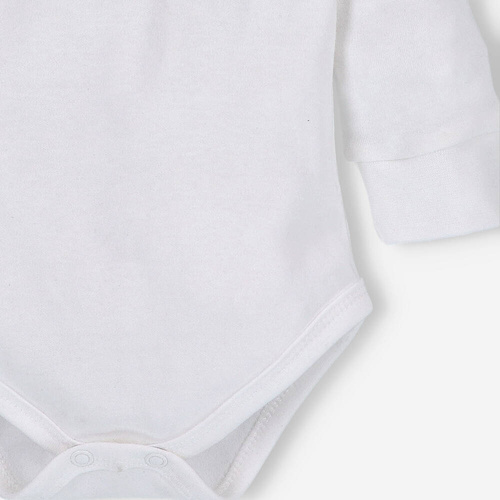 ABN-5265/ECR Wild Animals Body z bawełny organicznej Nini ecru