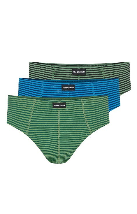 1446 K689 Slipy męskie Henderson bawełna, 3 sztuki w pudełku