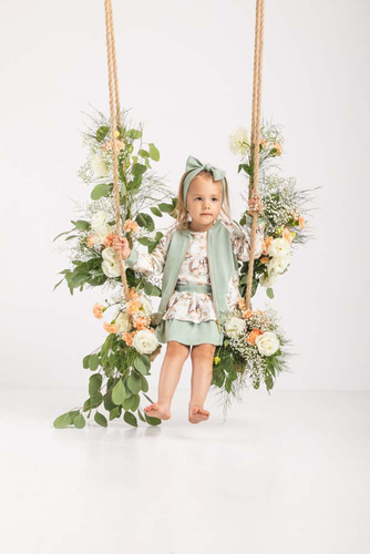 187173 Spódniczka bawełniana "Bibi" Nicol - mięta