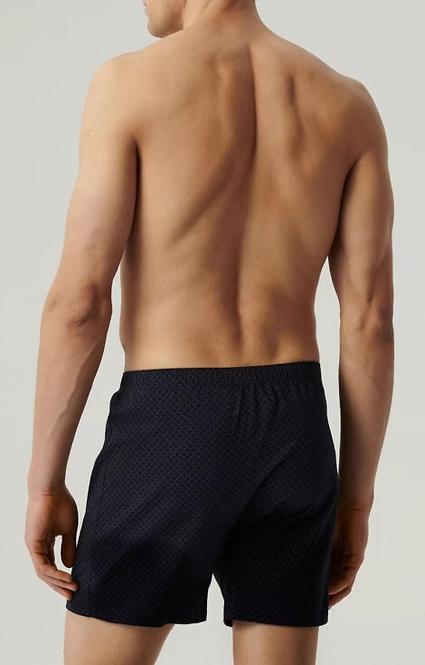 2MBX-073 Bokserki męskie Atlantic -granatowy-niebieski