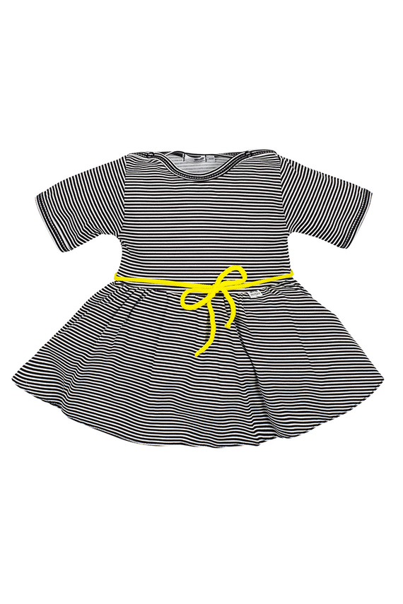 224 Neon Zebra Sukienka w kratkę Marija - paski