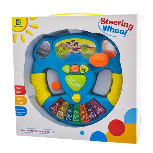 EBZ868-1 Zabawka Interaktywna kierownica Eurobaby