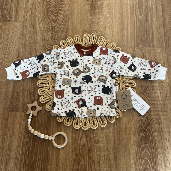KA10510 Teddy Kaftanik niemowlęcy Mamatti