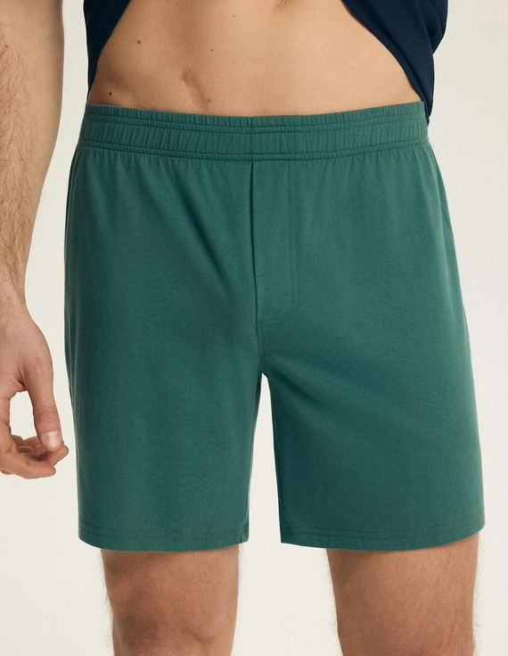 Piżama Męska Henderson Core 44499 Bet Navy 100% Bawełna Krótki Rękaw