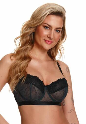 2414 Biustonosz miękki Lupoline- zielony